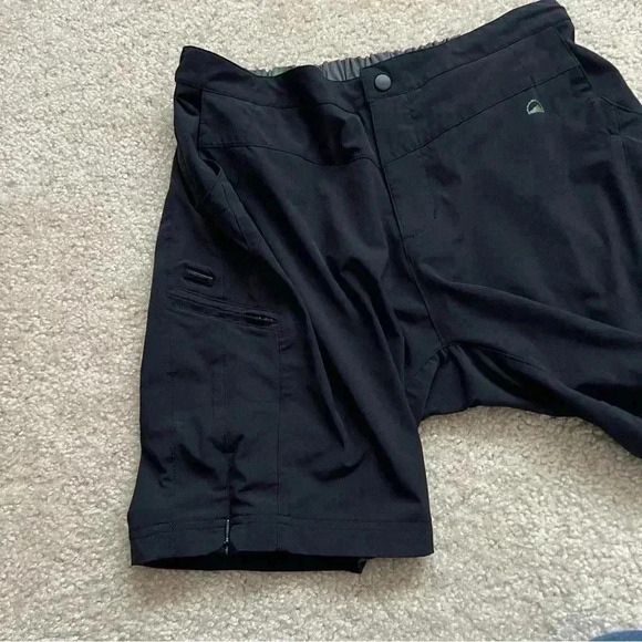 Zoic Mountain Bike Shorts Cycling Padded Black Women’s Size Large Outdoor Active - Picture 13 of 16